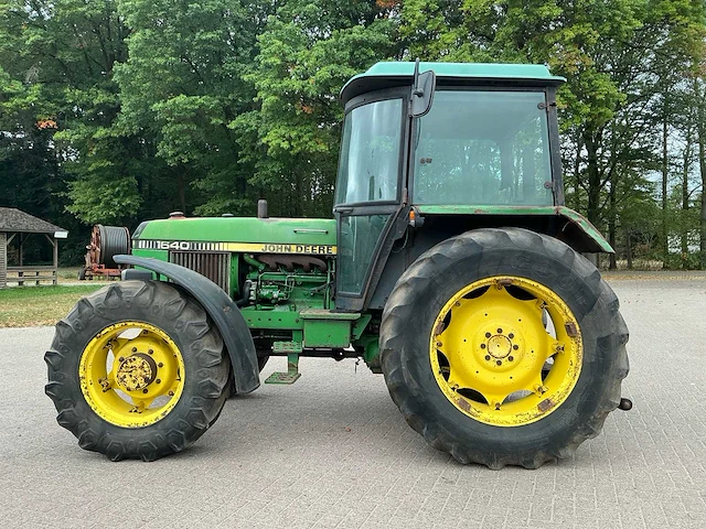 1989 john deere 1640 vierwielaangedreven landbouwtractor - afbeelding 12 van  35