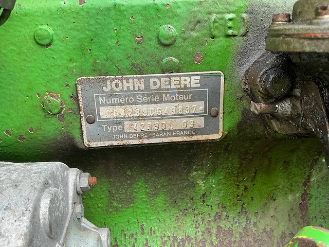 1989 john deere 1640 vierwielaangedreven landbouwtractor - afbeelding 28 van  35