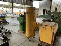 1989 kaeser sigma-profi sk 26 schroefcompressor + buffertank - afbeelding 1 van  14
