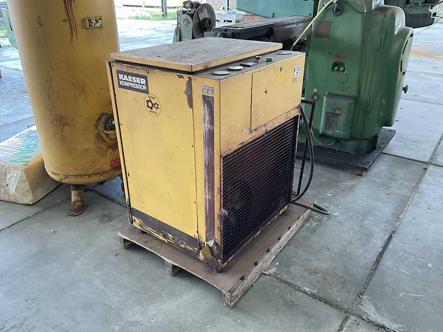 1989 kaeser sigma-profi sk 26 schroefcompressor + buffertank - afbeelding 7 van  14