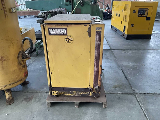 1989 kaeser sigma-profi sk 26 schroefcompressor + buffertank - afbeelding 8 van  14