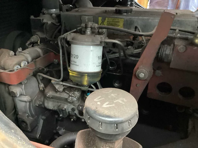 1989 linde h45d vorkheftruck - afbeelding 10 van  12