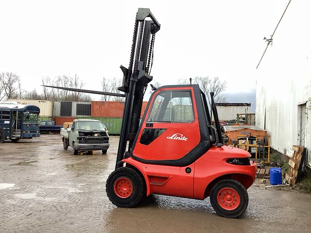 1989 linde h45d vorkheftruck - afbeelding 5 van  12