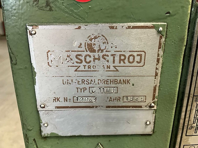 1989 mashstroy c11mt universele draaibank - afbeelding 5 van  20