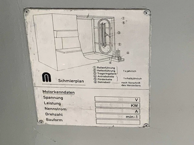 1989 megamat gmbh +co 140-300/36 reso paternosterkast - afbeelding 7 van  8