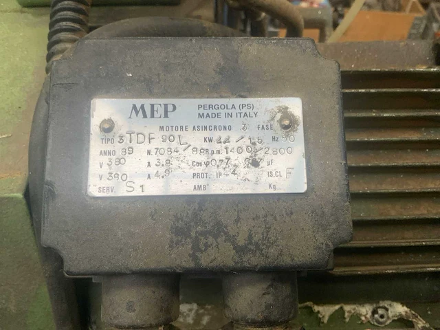 1989 mep cobra 350 afkortcirkelzaagmachine - afbeelding 3 van  13