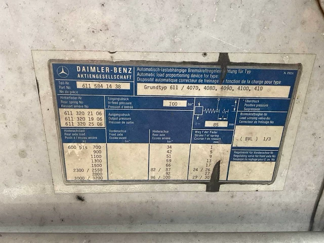 1989 mercedes-benz 410d-xi camper - afbeelding 59 van  89
