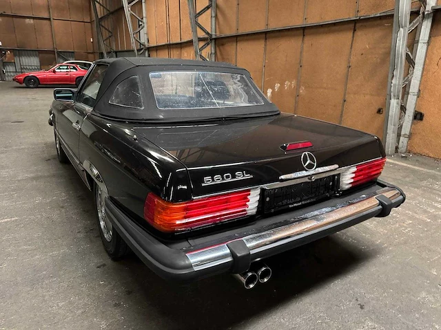 1989 mercedes-benz 560 sl v8 hardtop 6857 - afbeelding 14 van  20