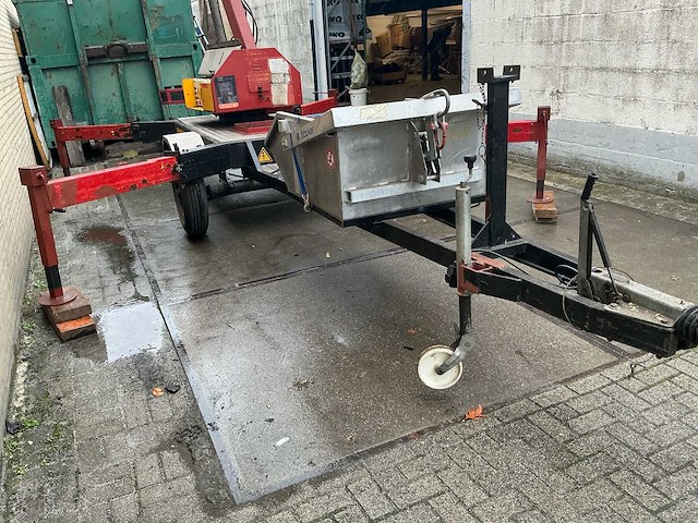 1989 munsters hld600 hydraulische ladderkraan inclusief zelf kiepende bak aluminium - afbeelding 3 van  36