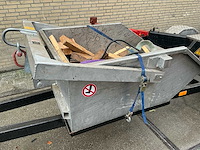 1989 munsters hld600 hydraulische ladderkraan inclusief zelf kiepende bak aluminium - afbeelding 6 van  36