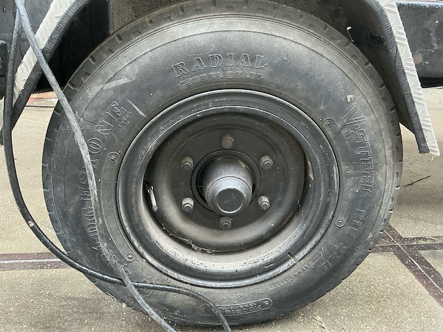 1989 munsters hld600 hydraulische ladderkraan inclusief zelf kiepende bak aluminium - afbeelding 9 van  36