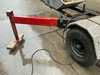 1989 munsters hld600 hydraulische ladderkraan inclusief zelf kiepende bak aluminium - afbeelding 27 van  36