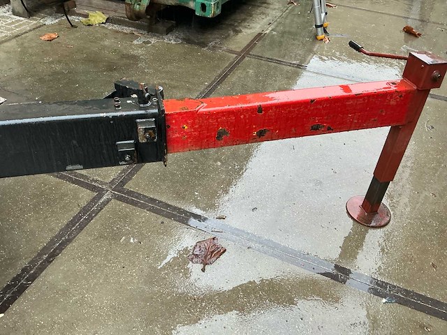 1989 munsters hld600 hydraulische ladderkraan inclusief zelf kiepende bak aluminium - afbeelding 29 van  36