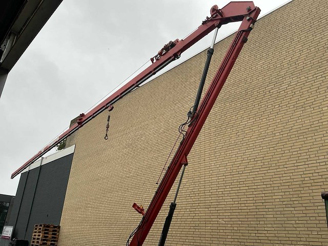 1989 munsters hld600 hydraulische ladderkraan inclusief zelf kiepende bak aluminium - afbeelding 33 van  36