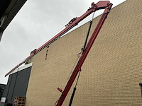 1989 munsters hld600 hydraulische ladderkraan inclusief zelf kiepende bak aluminium - afbeelding 33 van  36
