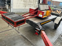 1989 munsters hld600 hydraulische ladderkraan inclusief zelf kiepende bak aluminium - afbeelding 35 van  36