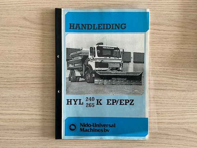 1989 nido hyl-240k sneeuwschuiver - afbeelding 5 van  14