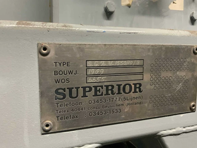 1989 schudzeef superior - afbeelding 6 van  6