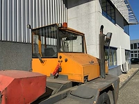 1989 sisu tr-160al2 4x4 / 2800 terminal trekker met zwaarlast oplegger - afbeelding 3 van  31