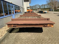 1989 sisu tr-160al2 4x4 / 2800 terminal trekker met zwaarlast oplegger - afbeelding 21 van  31