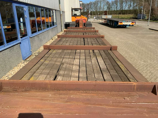 1989 sisu tr-160al2 4x4 / 2800 terminal trekker met zwaarlast oplegger - afbeelding 22 van  31