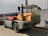 1989 sisu tr-160al2 4x4 / 2800 terminal trekker met zwaarlast oplegger - afbeelding 12 van  31