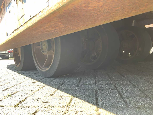 1989 sisu tr-160al2 4x4 / 2800 terminal trekker met zwaarlast oplegger - afbeelding 24 van  31