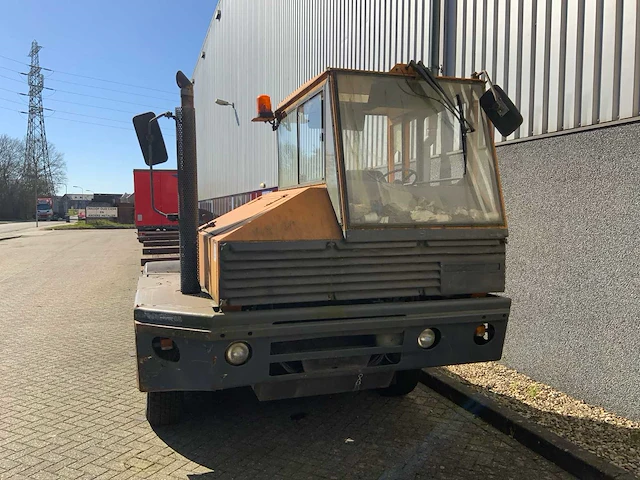 1989 sisu tr-160al2 4x4 / 2800 terminal trekker met zwaarlast oplegger - afbeelding 27 van  31