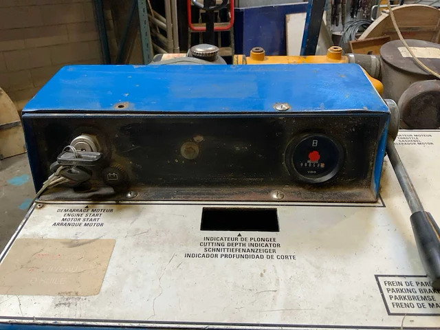 1989 smg espacon omega vloerzaagmachine - afbeelding 7 van  8