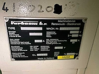 1989 verboom pn100/150si 4-assige pennenbank - afbeelding 3 van  11