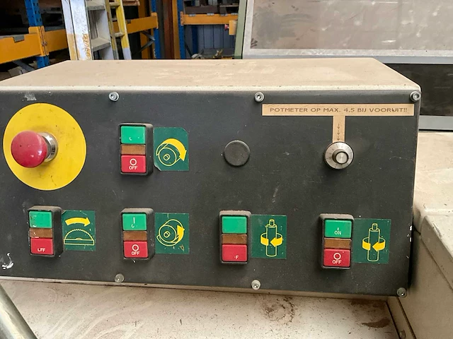1989 verboom pn100/150si 4-assige pennenbank - afbeelding 10 van  11