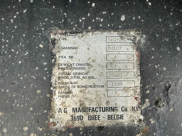1989 zelfbouw oplegger - afbeelding 29 van  38