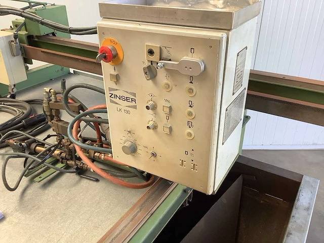 1989 zinser 1100 & lk 130 plasmasnijmachine - afbeelding 7 van  9