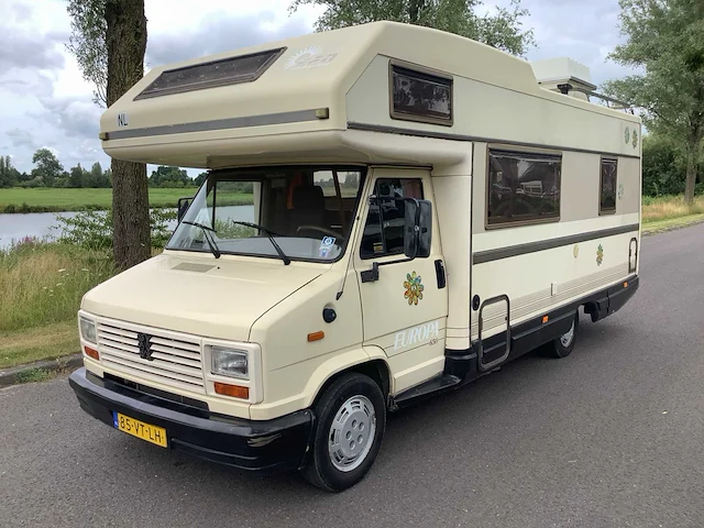 1990 - peugeot - j5 tabbert ffb - camper - afbeelding 1 van  19