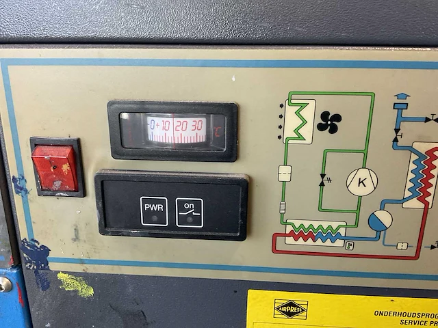 1990 airpress ks 10 schroefcompressor - afbeelding 4 van  8