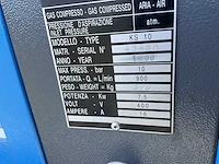 1990 airpress ks 10 schroefcompressor - afbeelding 7 van  8