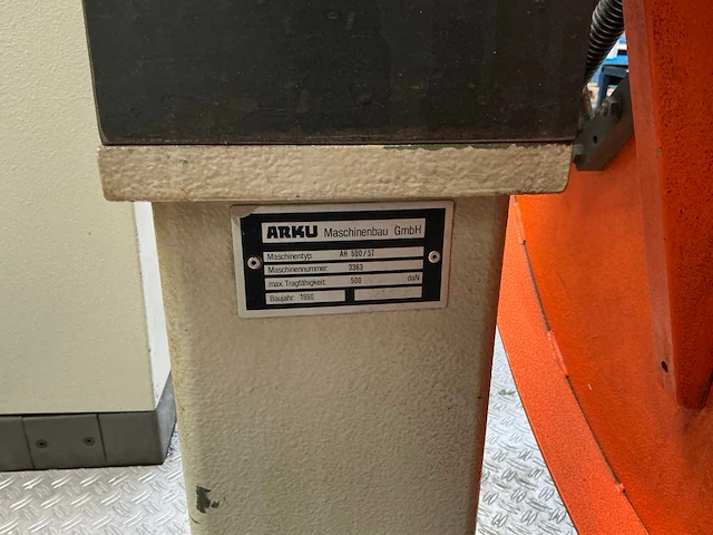 1990 arku rm 1825.4/19 bandricht apparaat - afbeelding 6 van  17