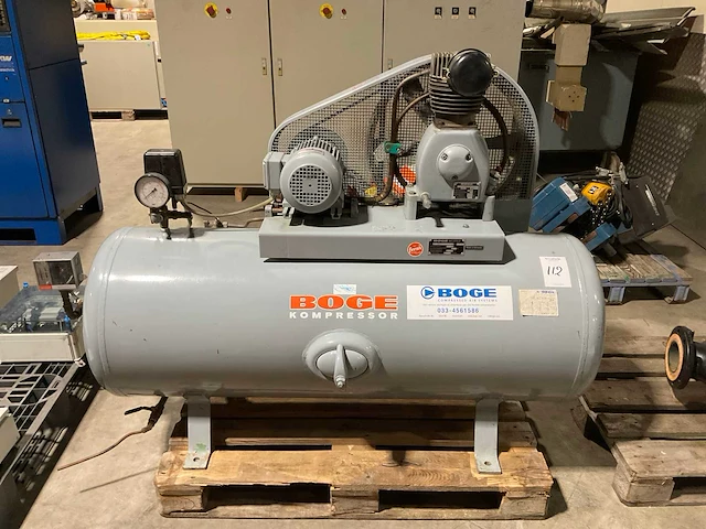 1990 boge sb 475-15/350 luchtcompressor - afbeelding 2 van  5