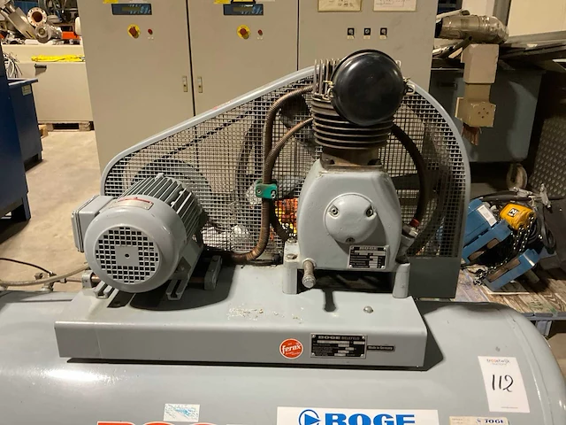 1990 boge sb 475-15/350 luchtcompressor - afbeelding 3 van  5