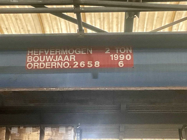 1990 bovenloophalkraan - afbeelding 6 van  6