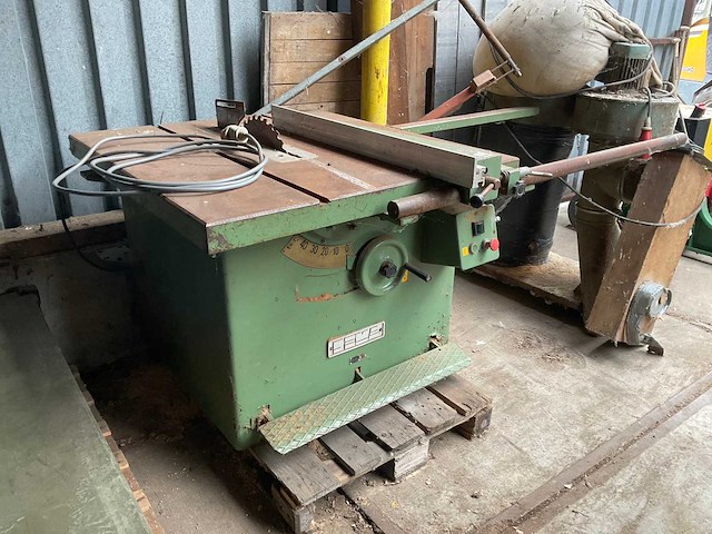 1990 dema sf112 tafelcirkelzaagmachine - afbeelding 1 van  8