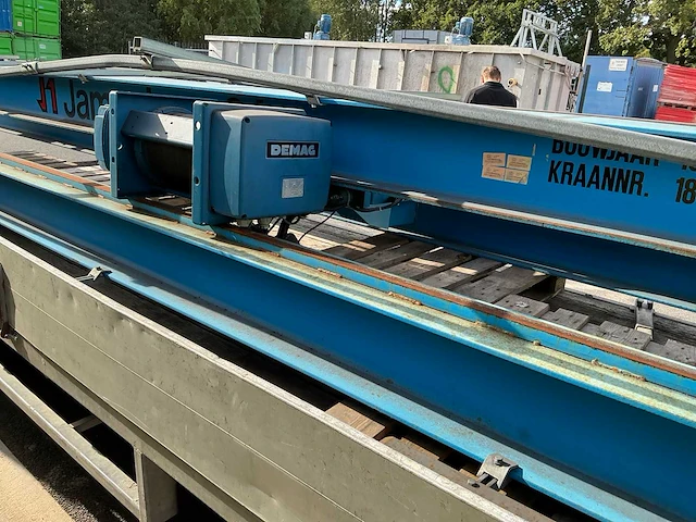 1990 demag/jamach 2t bovenloophalkraan - afbeelding 3 van  16
