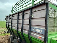 1990 deutz-fahr k560 opraapwagen - afbeelding 4 van  23