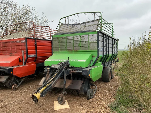 1990 deutz-fahr k560 opraapwagen - afbeelding 1 van  23