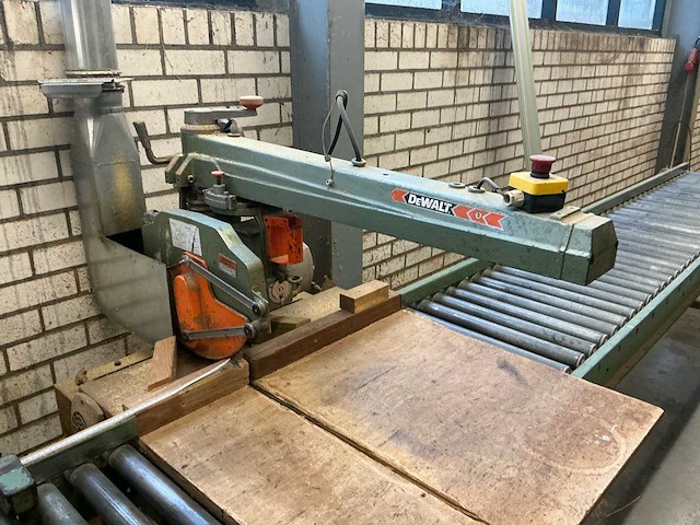 1990 dewalt radiaalafkortzaagmachine - afbeelding 5 van  8