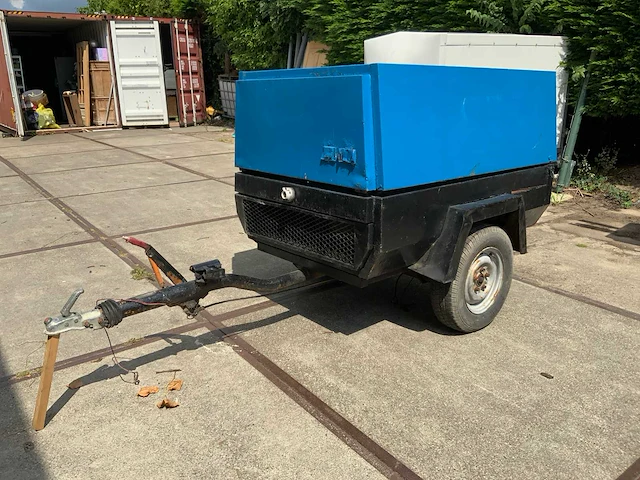 1990 ecoair f30 luchtcompressor aanhangwagen - afbeelding 1 van  15