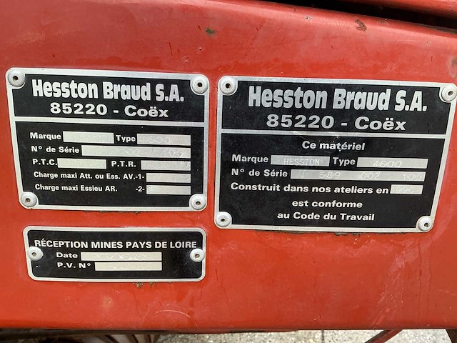 1990 fiatagri 4600 balenpers - afbeelding 32 van  38