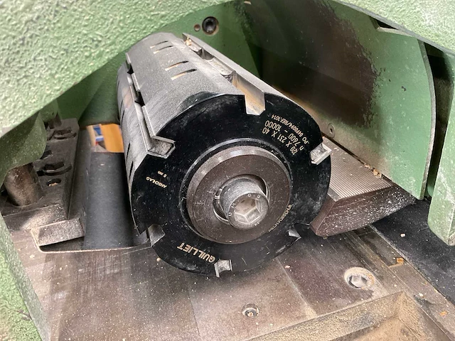 1990 guilliet kxr 21 vierzijdige profileer- en schaafmachine - afbeelding 2 van  19