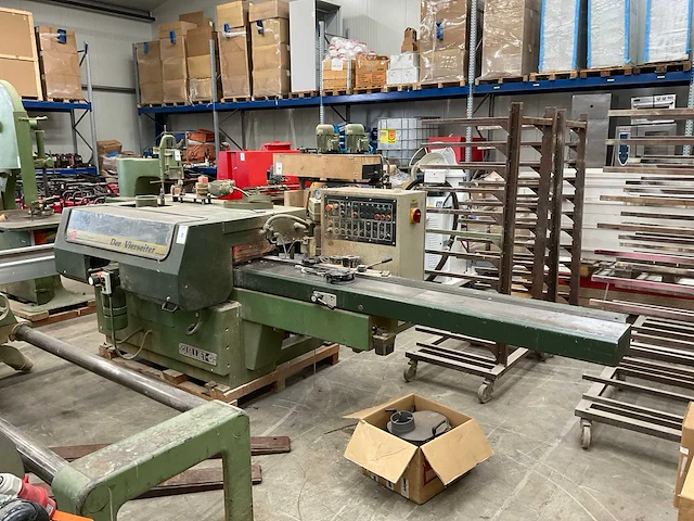 1990 guilliet kxr 21 vierzijdige profileer- en schaafmachine - afbeelding 1 van  19