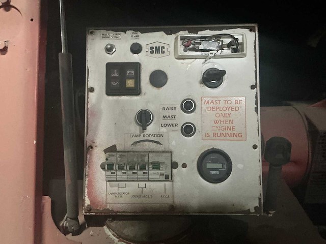 1990 hms tl-35 event lichtmast aanhangwagen - afbeelding 7 van  22